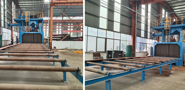 通过式清理抛丸机 通过式清理抛丸机